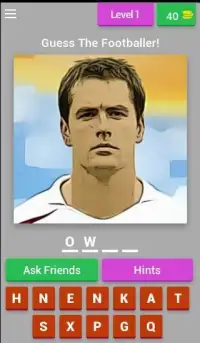 Guess The England Football Player Quiz Screen Shot 5