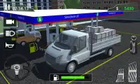 Truck Driver Sim 3D 2018 Screen Shot 1