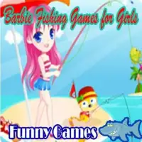 Barbie Fishing Games for Girls Screen Shot 2