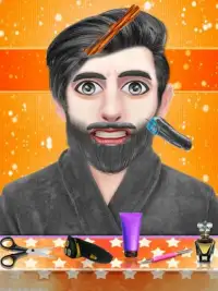Celebrity Stylist Beard Makeover Salon Game Screen Shot 2