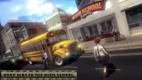 High school bus simulator 2017 Screen Shot 7