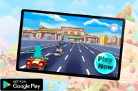 M-Oggy Kart Game Screen Shot 3