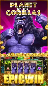 Gorilla Slots: Free Slot Games! Screen Shot 4