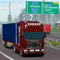 Euro Truck Drive Game Screen Shot 0
