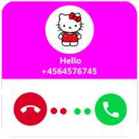 Fake Call From Hello Prank kitty