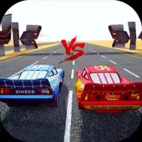 Lightning car Mcqueen Racing games Screen Shot 0