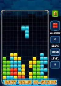 Brick Game of Tetris Screen Shot 1