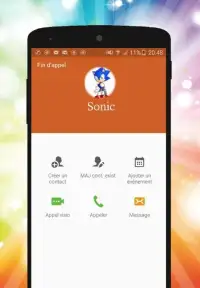 Fake Sonic Call Phone Prank Screen Shot 0