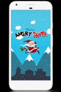 Angry Santa Claus - Running Game Screen Shot 3
