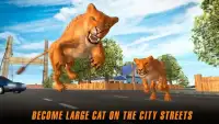 Angry Tiger City Attack Sim Screen Shot 3