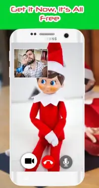 Elf On The Shelf Video Call Screen Shot 1