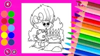 coloring book for Troll : the best Poppy Screen Shot 2