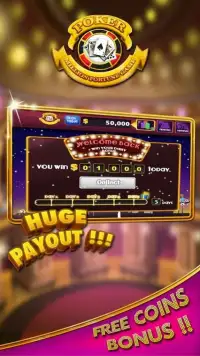 Video Poker : Million Fortune Screen Shot 10