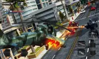 Moto Robot Transform: Extreme Stunt Hero Perang Ro Screen Shot 16