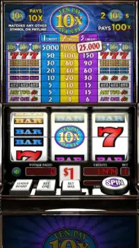 Ten Pay (10x) | Slot Machine Screen Shot 0