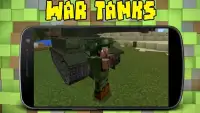 War Tank Mod for MCPE sandbox Screen Shot 0
