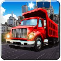 City Cargo Truck Driver Hill Driving Simulator 3d