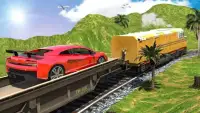 Crazy Car Cargo Train Driving 3D Screen Shot 4