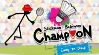 Stickman Badminton Champion Screen Shot 8