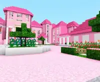 Pink dollhouse games map for MCPE roblox ed. Screen Shot 4