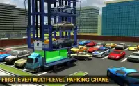 Smart Car Parking Crane Driver 3D Sim: Multi Level Screen Shot 9