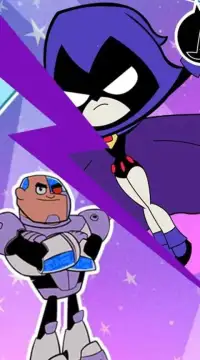 Titans Go Hero Run Screen Shot 1