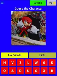 Sonic Character Quiz Screen Shot 2