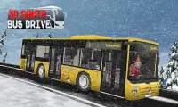 Santa Snow Bus Drive Pick and Drop Passenger 2018 Screen Shot 7