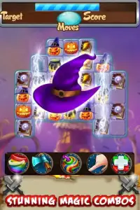 Halloween Witch 3 Match Game 2017 Screen Shot 1