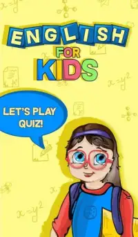 English for Kids Free Quiz Screen Shot 0