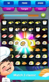 Sushi Crush Match 3 Screen Shot 2