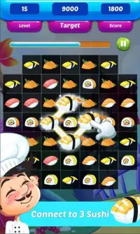 Sushi Crush Match 3 Screen Shot 1