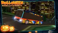 *Halloween Night City - Party Bus Driver 2017 Screen Shot 2