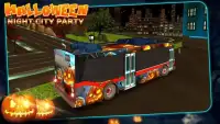 *Halloween Night City - Party Bus Driver 2017 Screen Shot 8