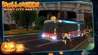 *Halloween Night City - Party Bus Driver 2017 Screen Shot 4