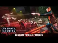 City Survival Shooter- Zombie Breakout Battle Screen Shot 6