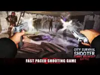 City Survival Shooter- Zombie Breakout Battle Screen Shot 7