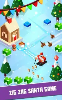 Crossing Santa - Addictive Christmas Skiing game Screen Shot 5