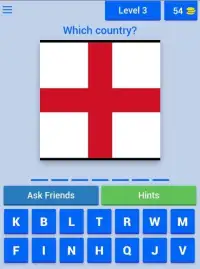 European Flag Quiz Screen Shot 3