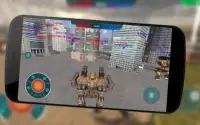 Robot Futuristic City Transform War Fighting Game Screen Shot 2