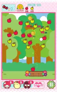 Hello Kitty Orchard Screen Shot 2