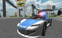 Police Car Stunt Race Driving Simulator 3D Screen Shot 8