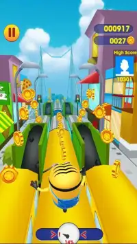 Subway Banana Runner Adventure Screen Shot 0
