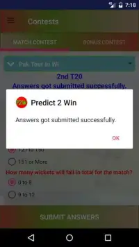 Predict 2 Win Screen Shot 3
