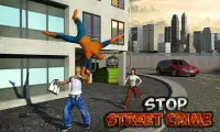 Flying Spider Rope Hero: Crime City Rescue Mission Screen Shot 17