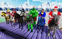 Superhero Horse Racing 3D Screen Shot 3