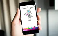 Coloring Sonic Kids Screen Shot 3