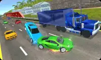 High Speed Traffic Car Driving Road Race Simulator Screen Shot 4