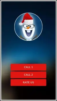 Olaf Fake Call Simulator Screen Shot 2