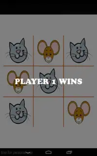 Tic Tac Toe - Cat Vs Mouse Screen Shot 3